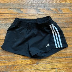 Adidas 3 stripe pacer shorts